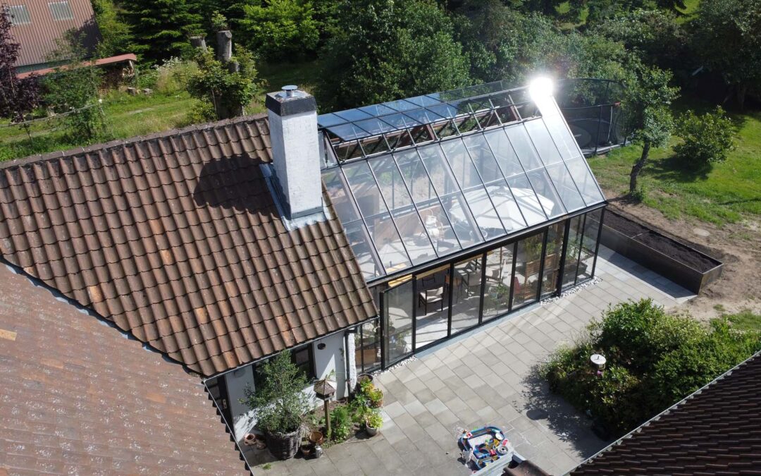 Leverum som orangeri